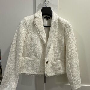 Size 4 - Ann Taylor Tweed Cropped Blazer
